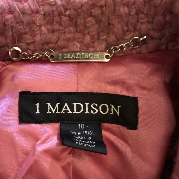 1 Madison vintage(?) Pink wool walking coat - Picture 4 of 7
